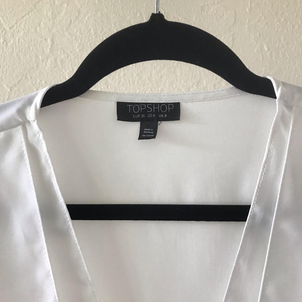 Topshop Knot Blouse - Picture 3 of 5